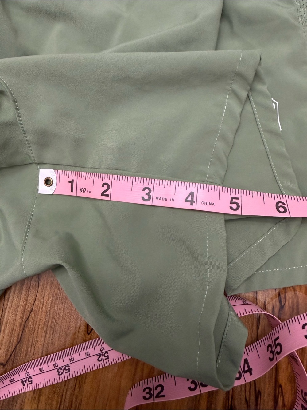 Nike Dri-FIT Running Shorts XL Sage Green Volt Athletic Gym Streetwear - Picture 6 of 12
